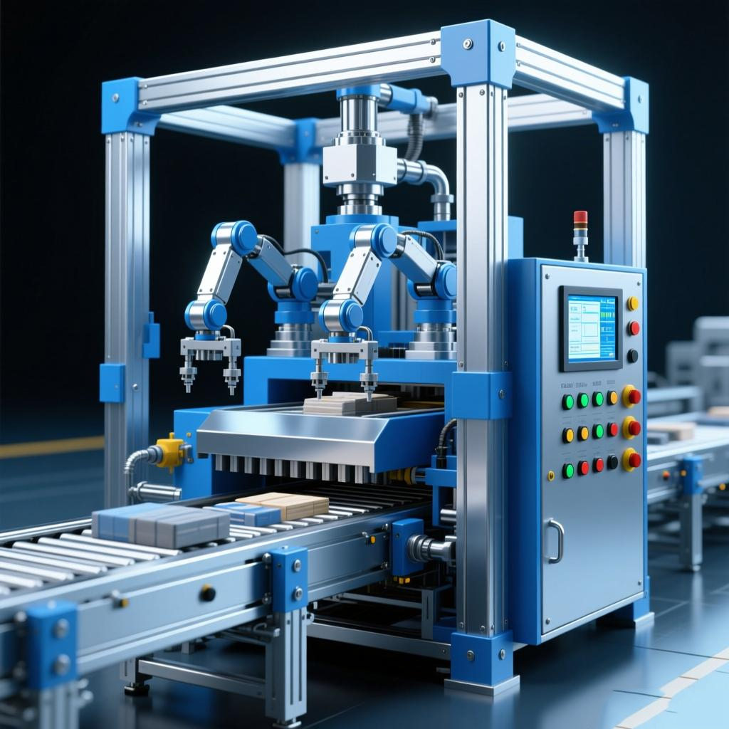 流水线高速自动分拣设备非标机械定制1